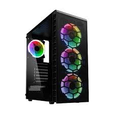 MAX GREEN ATX CASING JX188-11-M ARGB MID TOWER GAMING