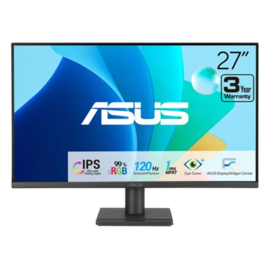 ASUS VA279HG EYE CARE GAMING MONITOR 27 INCH IPS FULL HD  120Hz MONITOR